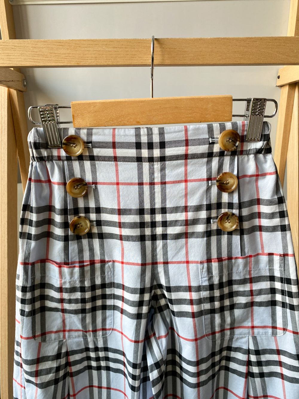 Хлопковые брюки Burberry, 140