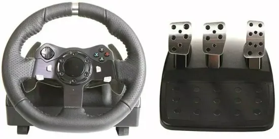 Комплект Logitech G G920 Driving Force, черный