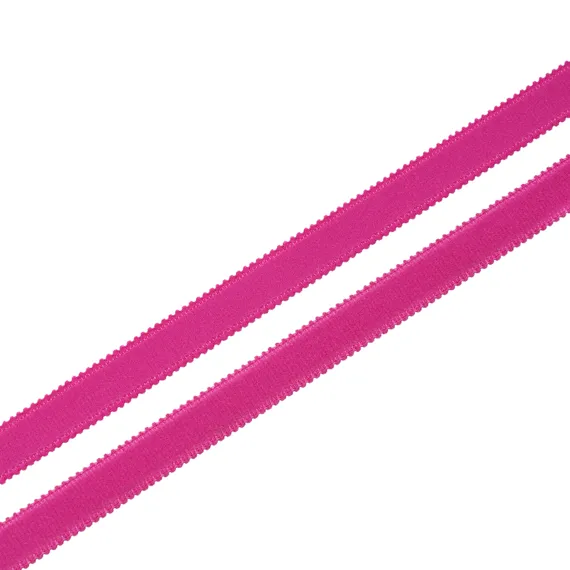 Резинка бретелечная фуксия 15 мм, 612/15