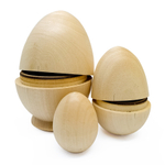 Яйцо 150*d100мм разборное из 5шт, деревянная заготовка