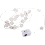 Гирлянда для дома «Жемчужина» на батарейках 2,0 м 20 ламп LED, d-1 см, 3 реж, IP-20, Зеленый