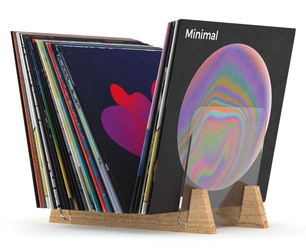 Подставка для виниловых пластинок Glorious Record Stand 75