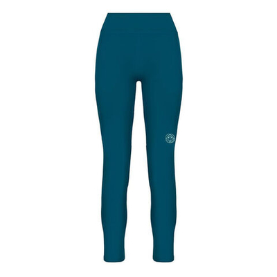 Женские теннисные брюки BIDI BADU Crura Move Tight Women - Petrol