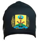 Шапочка для снежного снайпера черная с логотипом МОГИЛЕВСКАЯ ОБЛАСТЬ Nordski Warm black