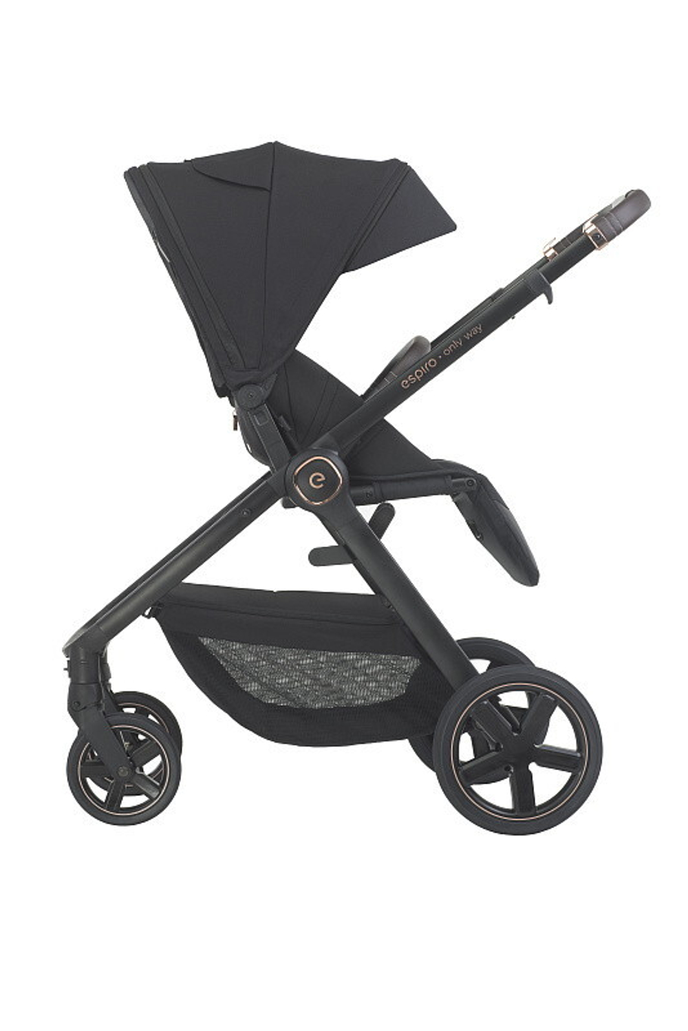 Детская коляска Espiro Only Way 2024 407 monument gray