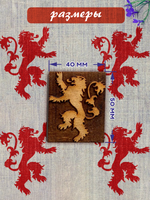 Деревянный штамп 039