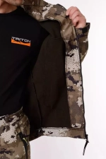 Демисезонный мужской костюм Onerus Тактика (Полофлис) Бежевый