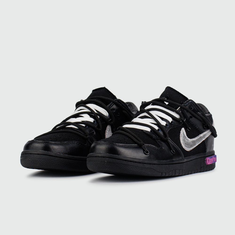 Кроссовки Nike Dunk Low x Off-White Lot 50 Wmns