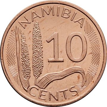 10 центов 2025 Намибия