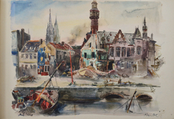 Hans Liska Carl Werner Reichenbach. Лиска Ханс. Альбом военных зарисовок. Финляндия. 1943.