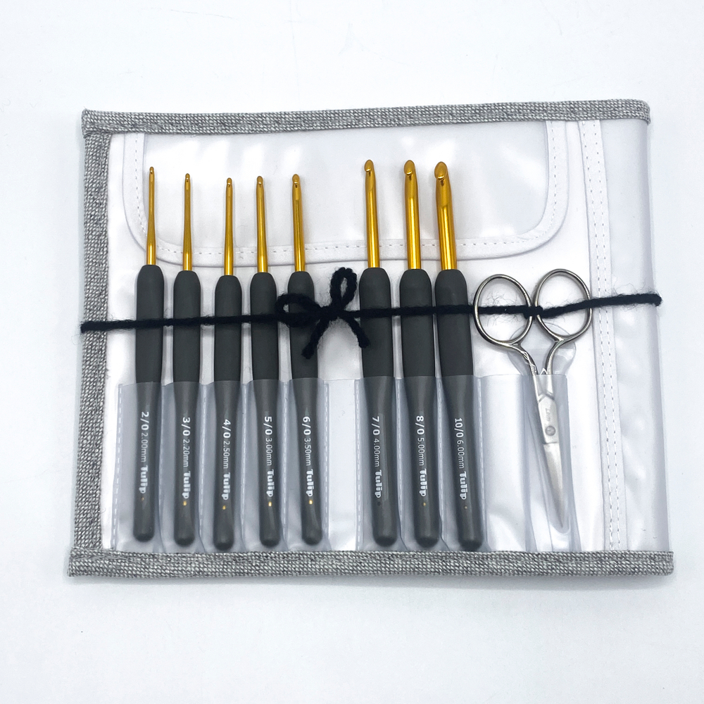 Набор крючков для вязания Tulip Etimo Gold