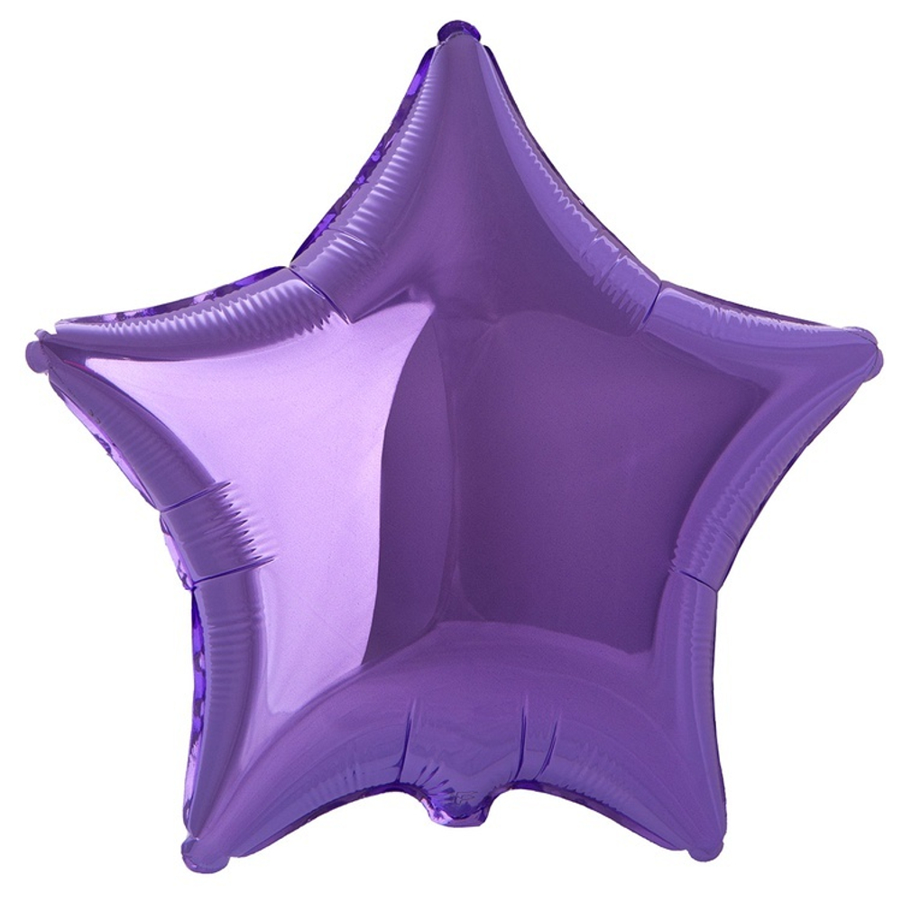 Фольгированная фигура, звезда, 18"/46СМ Металлик Lilac