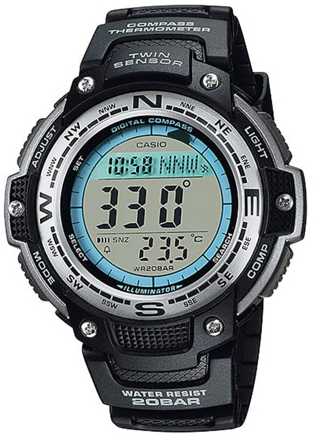 Мужские наручные часы Casio Pro-Trek SGW-100J-1