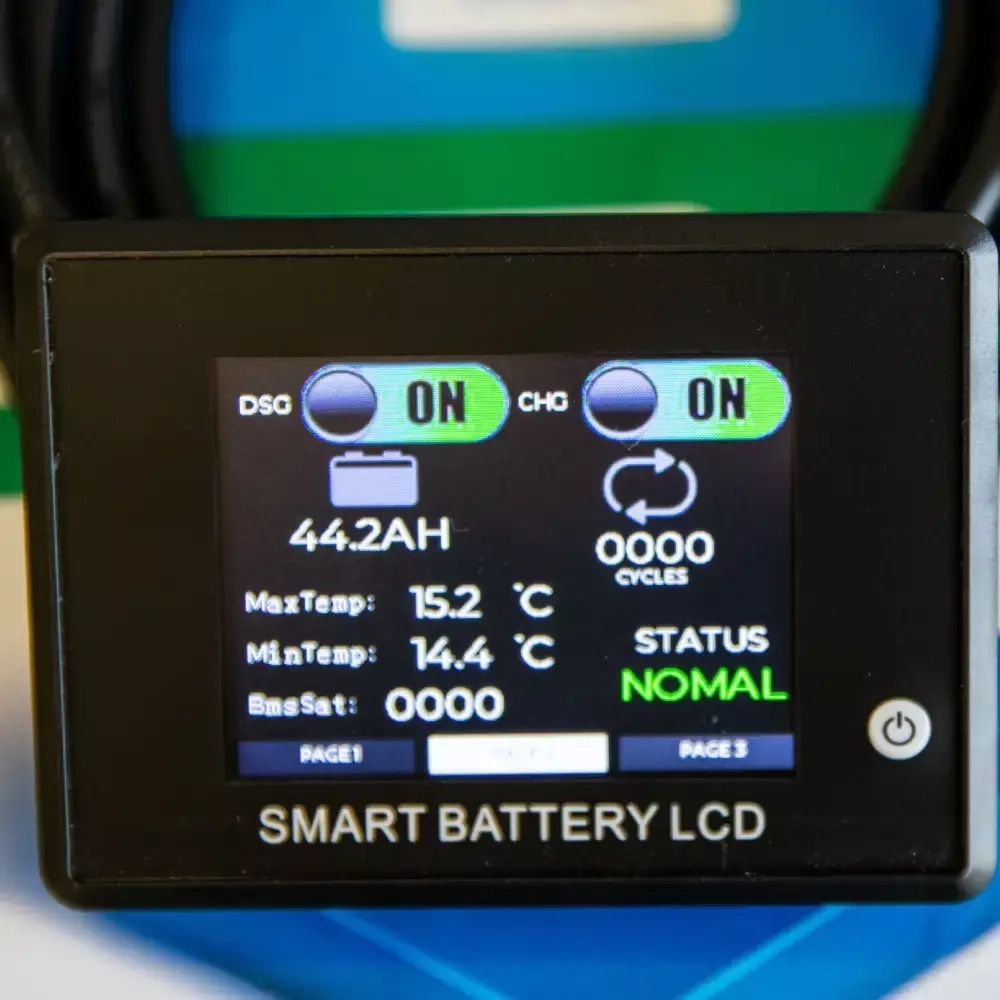 LITJET Тяговый аккумулятор глубокого цикла 12V 200Ah 2560Wh + display