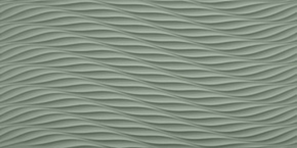 Керамическая плитка для стен ATLAS CONCORDE 3D WALL DESIGN 3D Twist Sage Matt 40х80 8DSM