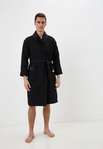 Михаэль (черный) M Халат махровый