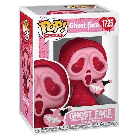 Фигурка Funko POP! Movies Valentines Ghost Face Ghost Face (1725) 83105 / Фигурка Фанко ПОП! по мотивам франшизы "Крик", Призрачное лицо