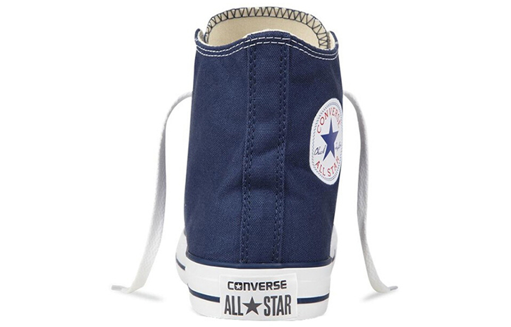 Converse All Star chuck taylor classic colors Wear-resistant lightweight high canvas shoes Navy Blue