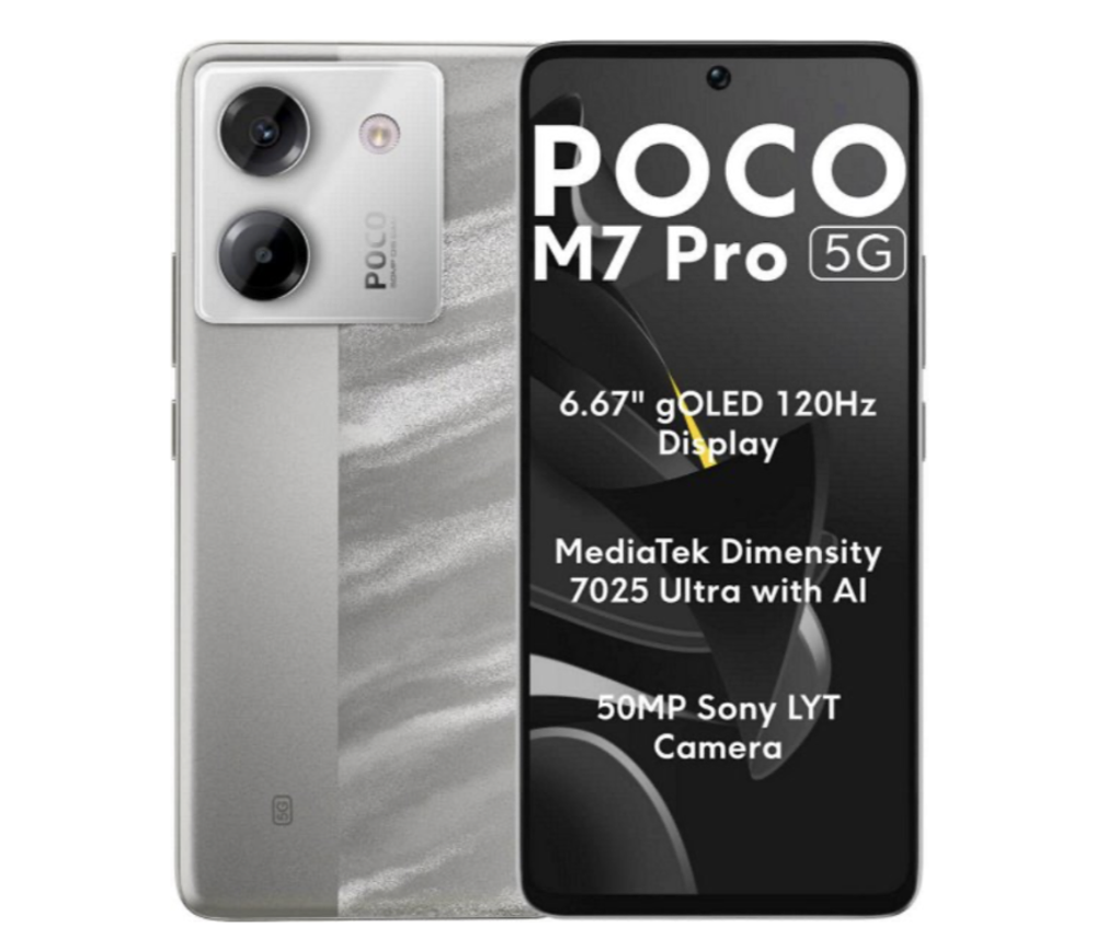 Xiaomi POCO M7 Pro 5G 12/512GB Silver