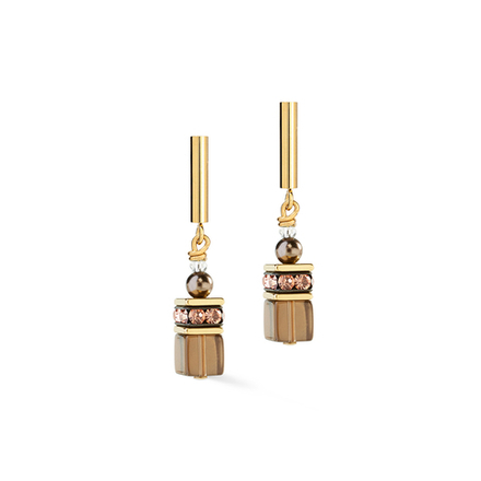 Серьги Coeur de Lion Braun 5086/21-1100