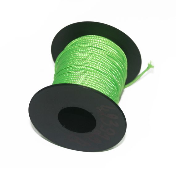 Линь Benvenuti Dyneema-Spectra ø 2 мм нагрузка 300 кг (в катушке 25 м цена за 1м) зеленый