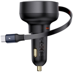 Зарядное устройство Baseus Enjoyment Pro C + C Cable 60W USB Type-C черный