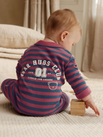 Комбинезон / Cлип для малышей Next F35-920, 3 шт., Бордовый, Голубой