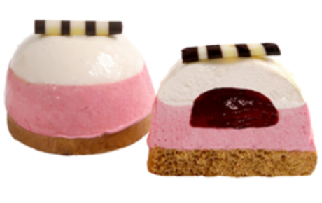 Пирожное "Малиновый пломбир" 1000гр/12шт