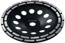 Алмазная двухрядная чашка STAYER Double 180 мм 33381-180_z02