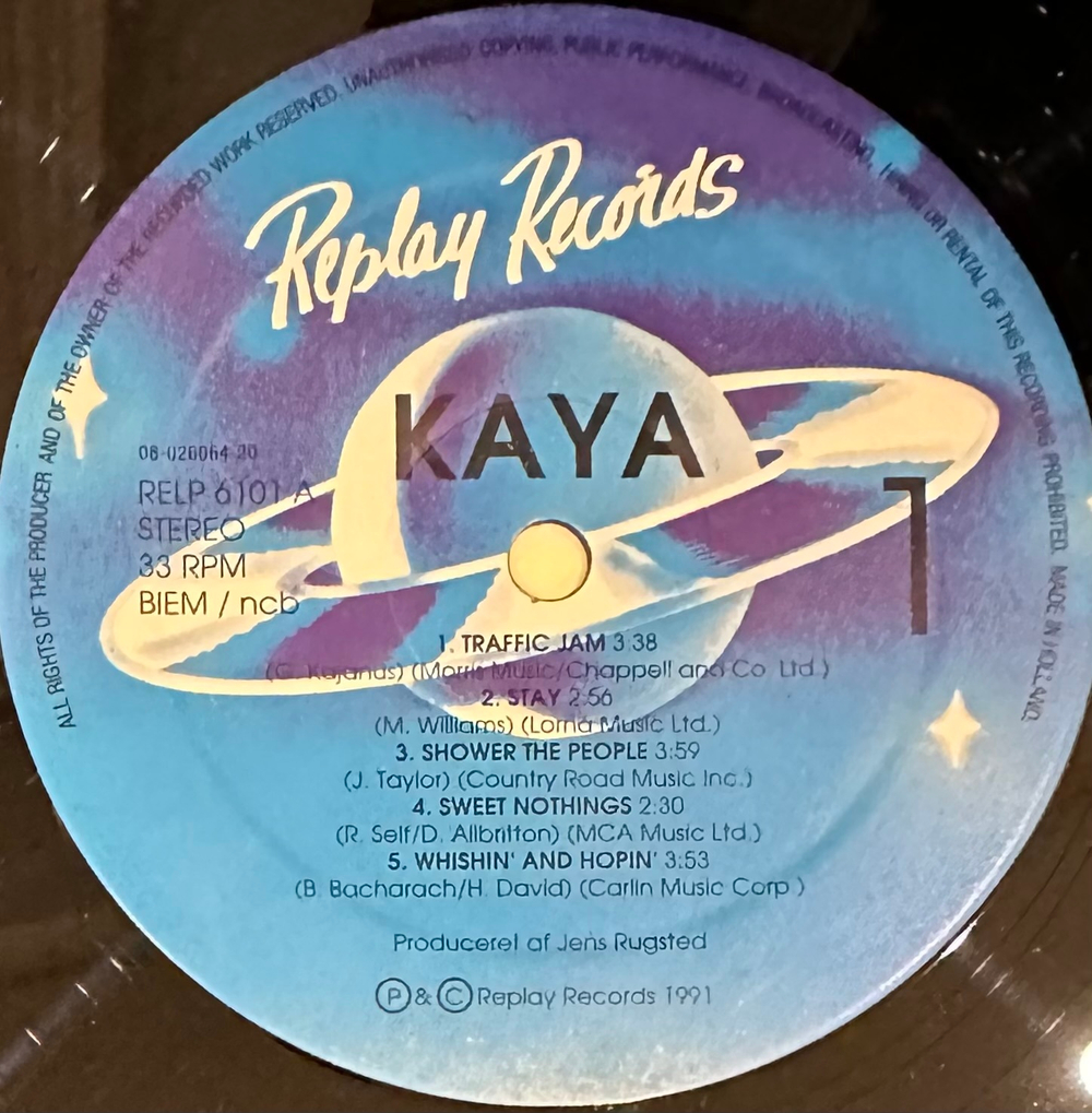 Kaya - Kaya (Голландия 1991г.)