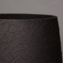 Кашпо CYLINDER BLACK MAX D30 H60