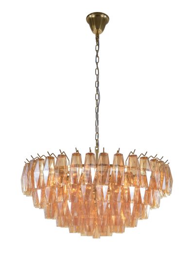 70832/D800C PT BRS (1) Люстра (в 3-х коробках) NW