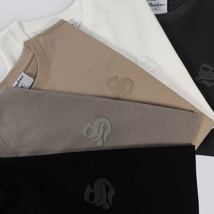 Футболка SHADOW Heavy Over PUFF, черный