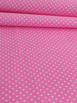 Ткань бязь плательная, рис. "Горох 2 мм", ширина 150 см, арт. 610