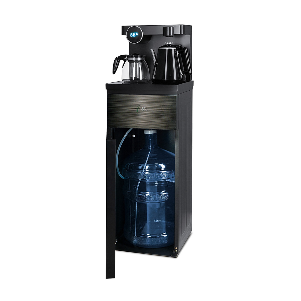 Кулер с чайным столиком Тиабар Ecotronic TB12-LNR black