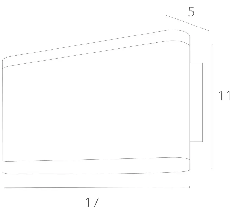 Уличный настенный светильник Arte Lamp