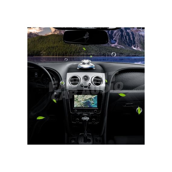 Ароматизатор Usams US-ZB042 металл торпедо серебряный