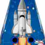 Мягкий модуль с воздушным потоком «Поехали!», 80×80×120 см