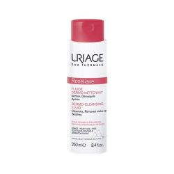Uriage Roseliane Dermo-Cleansing Fluid Дермо-очищающая эмульсия для лица и контура глаз, 250мл