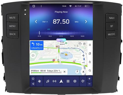 Магнитола для Mitsubishi Pajero 4 2006-2011 (Rockford без штатной навигации) - Teyes TPRO 2 монитор 9.7" QLED в стиле "Тесла" на Android 10, Быстрая, 4G SIM-слот