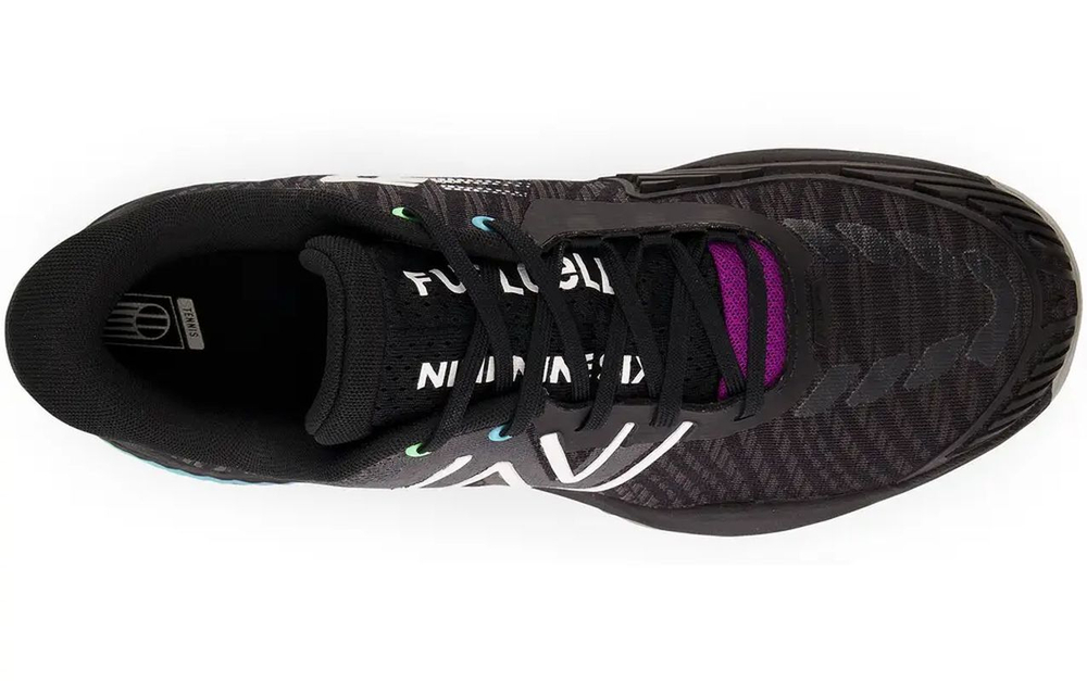 Мужские кроссовки теннисные New Balance Fuel Cell 996 v5 - black/white/turquoise