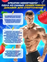 Креатин моногидрат со вкусом клубники 200гр