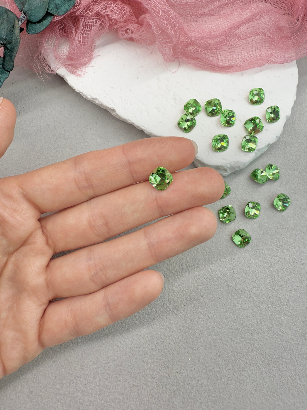 Кушон Cushion 8 мм, Peridot