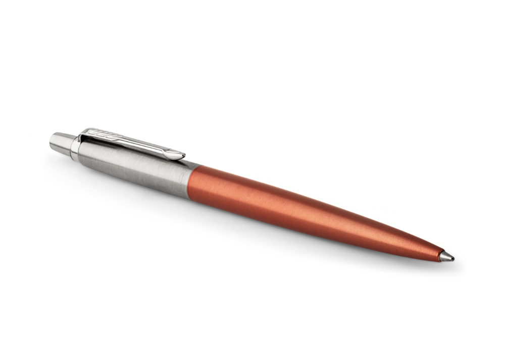 Шариковая ручка Parker Jotter Essential, Chelsea Orange CT, стержень: Mblue
