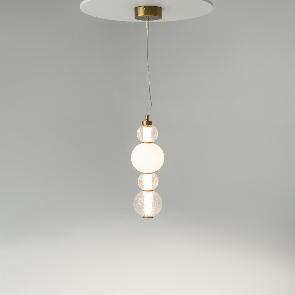 Подвесной светодиодный светильник Maytoni Collar P069PL-L17G3K