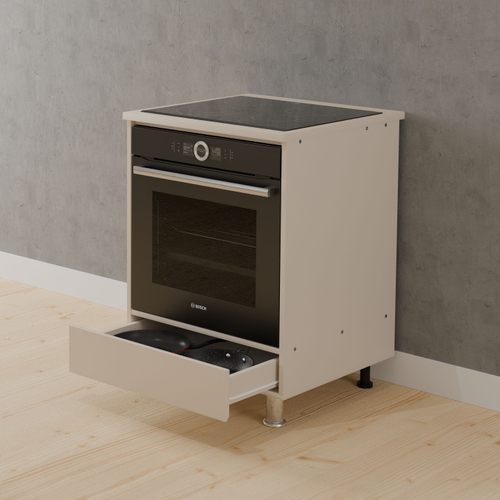 Кухонный модуль под духовой шкаф Виго, 60, со столешницей