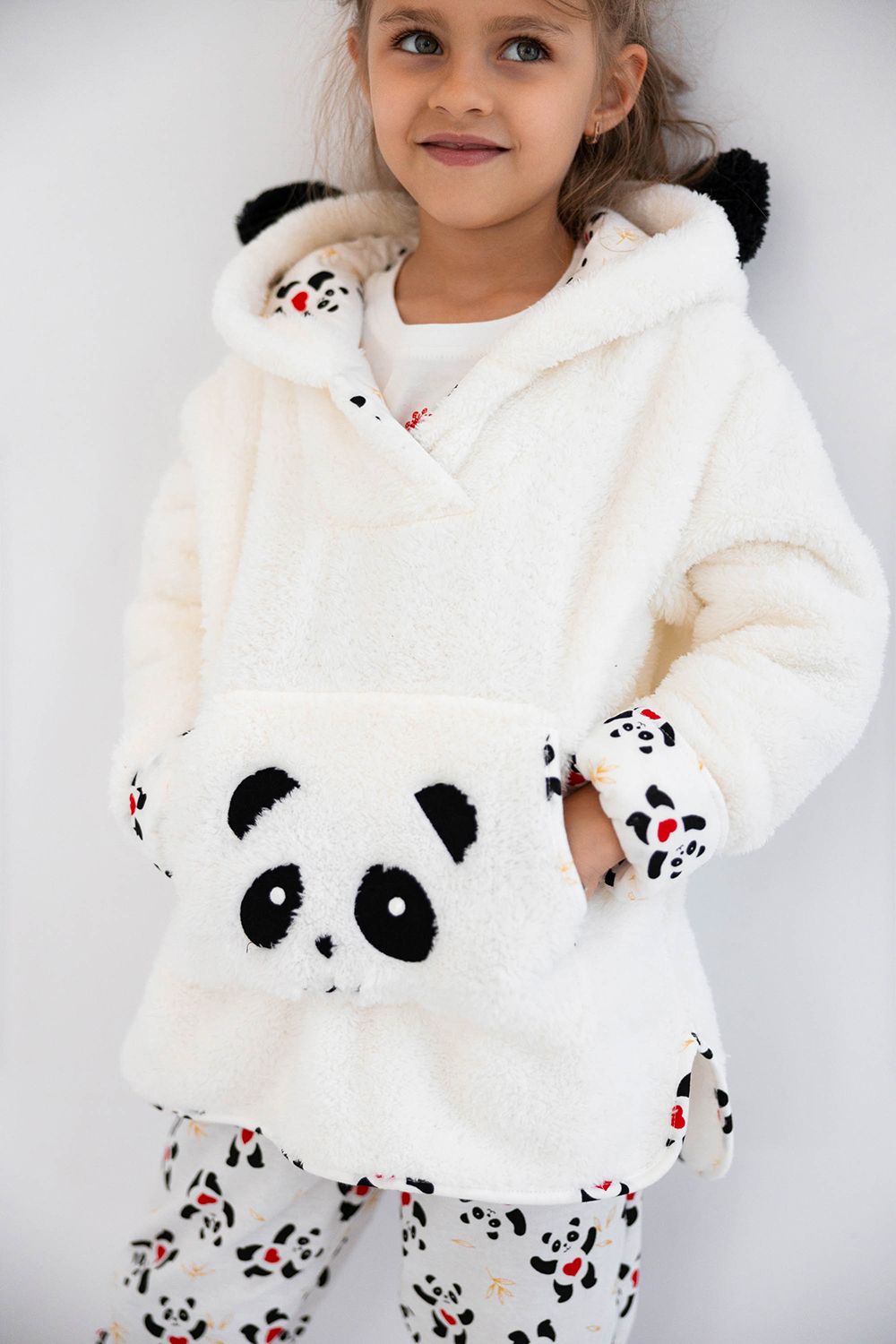 Толстовка 24W Panda Kids