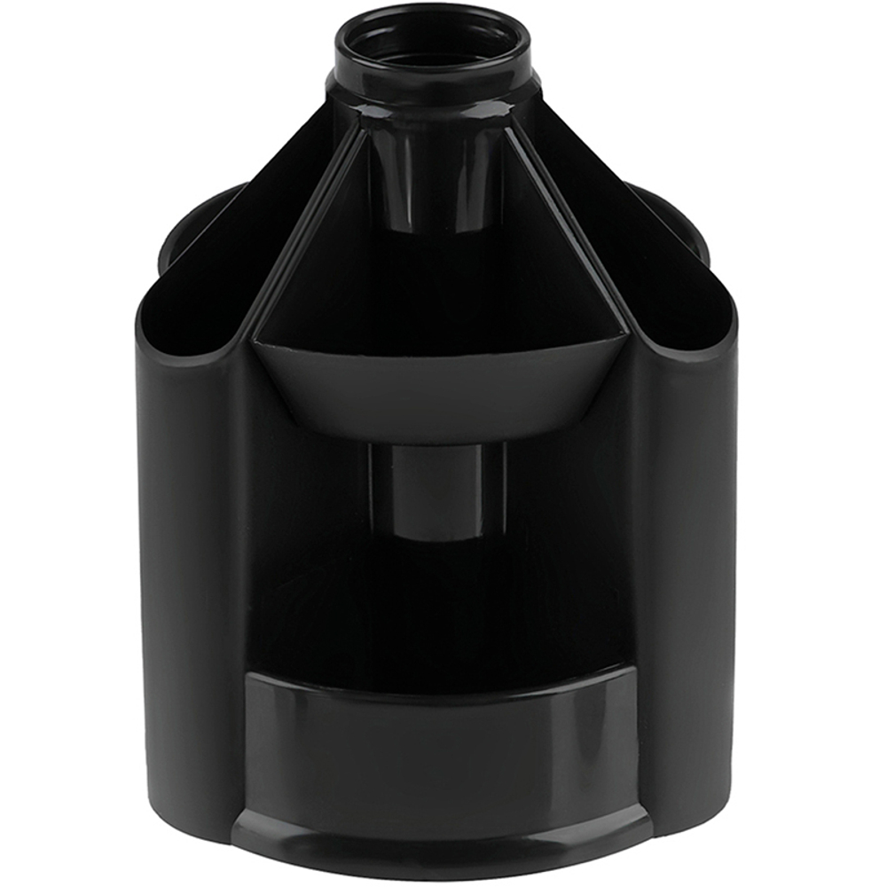 Органайзер СТАММ "Mini Desk" вращающийся, черный