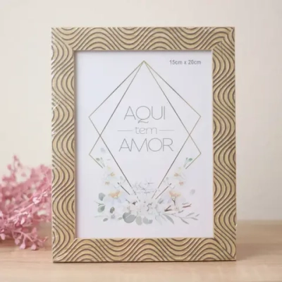 Фоторамка 15*20см «Верона» песочный, пластик