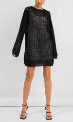 Туника-сетка из хлопка